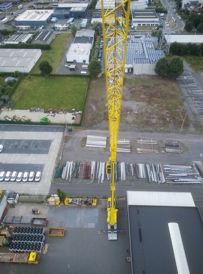 Mobile tower crane Liebherr MK 140 | Gheysens